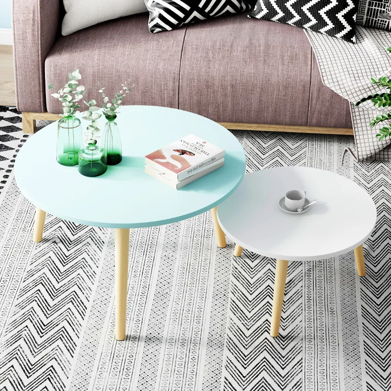 Компактный журнальный столик простой дизайн прочный торцевой стол Морден