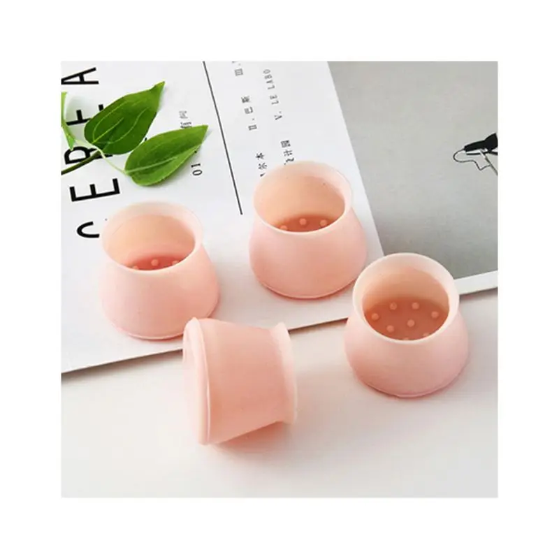 4pcs Chair Table Foot Pad Mat Cover Protector Hard Wood Furniture Floor Protection Silicone Mute Non Slip Universal Home Bar Use | Мебель