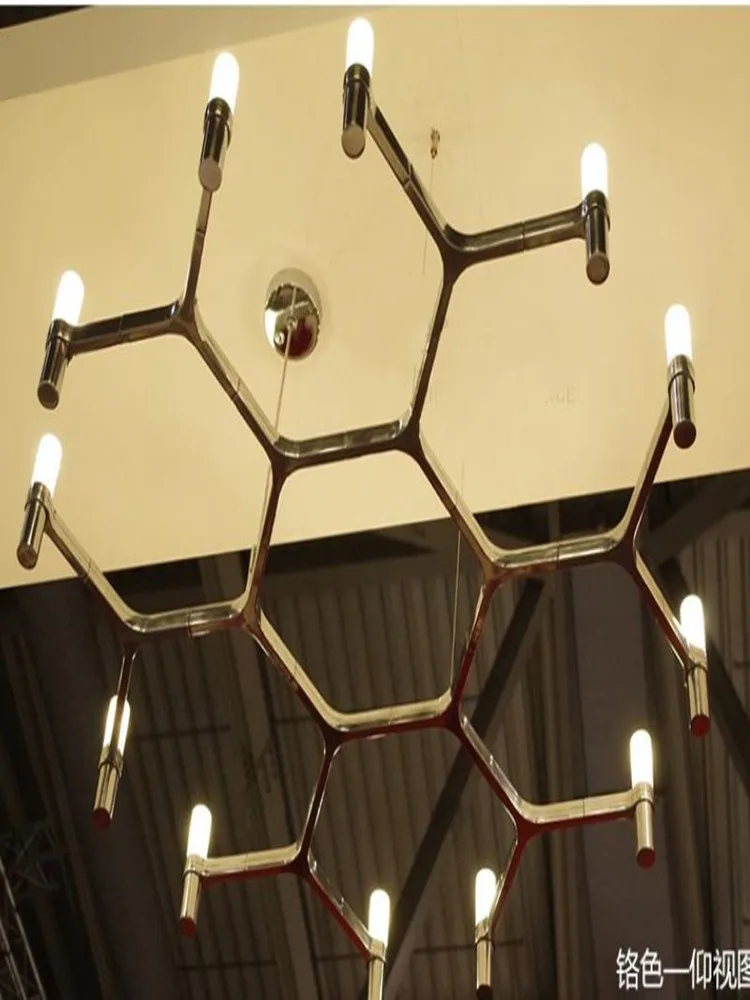 Подвесной светильник современный постмодерн подвесной для лобби лестницы 12