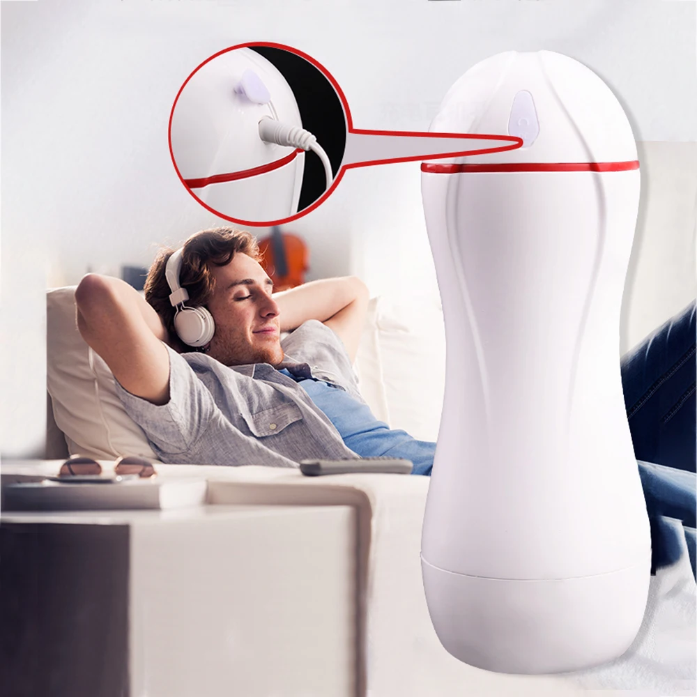 Мужской мастурбатор VATINE секс игрушки для мужчин автоматический голосовой