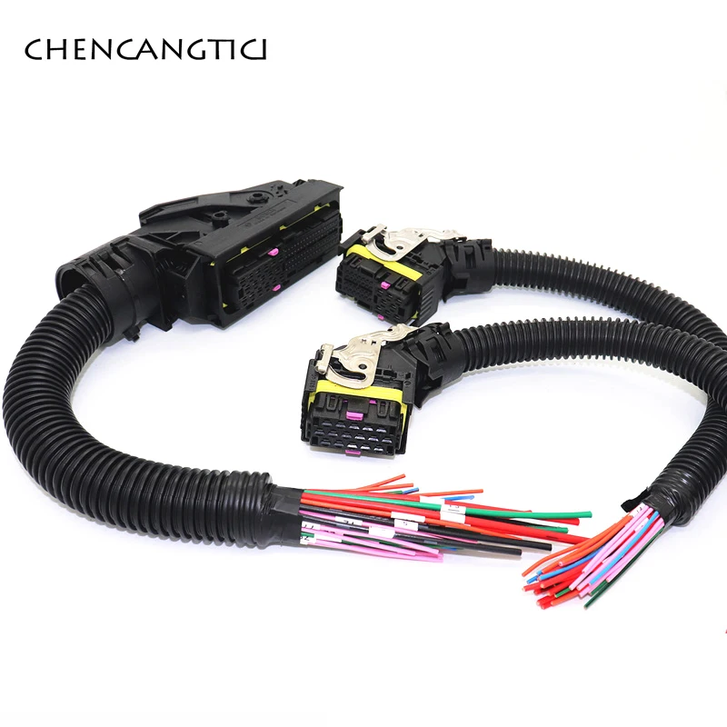 1 Набор 16 36 89 Pin Way EDC7 полная линия жгута двигателя Common Rail ECU автоматическая