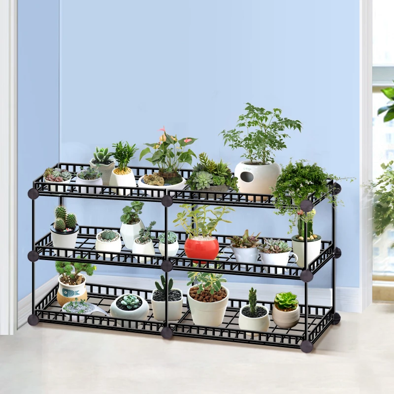Fisker Iron Meat Flower Rack Economics Type Balcony To Ground Multi-storey Shelf A Living Room Arrangement Admission Frame | Мебель