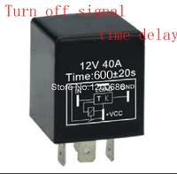 normally on fn ys020 30a 10 minutes delay off after switch turn off 12v time delay relay spdt 600 second delay release off relay