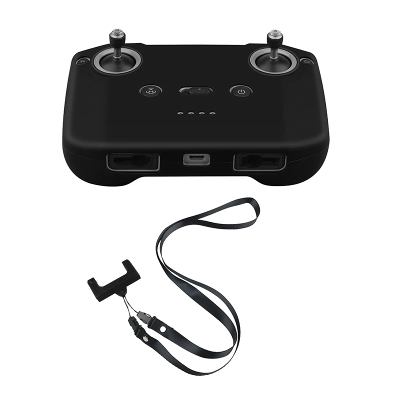 Силиконовый чехол + шейный ремешок для DJI Mavic Air 2 Аксессуары пульта дистанционного