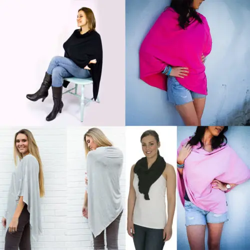 

Nursing Breastfeeding Cover Up Scarf Baby Seat Canopy Autumn Coat Shawl Nursing Covers