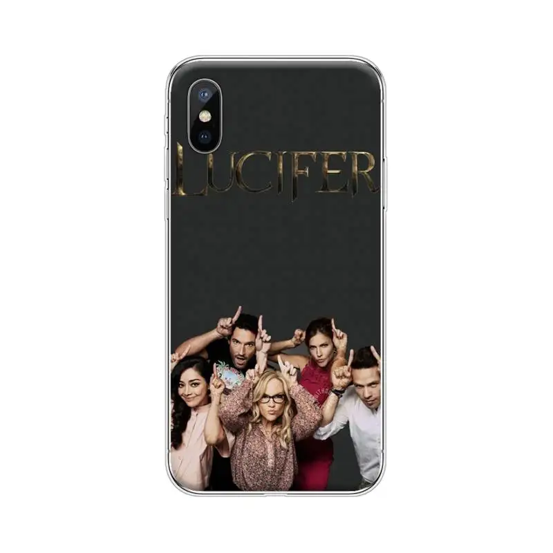 

American TV Degenerate angel Lucifer Phone Case For Samsung galaxy S A note 6 7 8 9 10 20 31 40 50 51 71 edge plus 5G