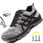 Кроссовки мужские рабочие, непробиваемые, стальной носок, безопасная обувь, защита от проколов, Прямая поставка