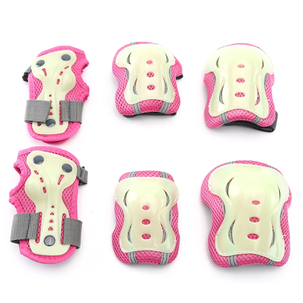 

Outdoor Roller Scooter Skateboard Sports Protective Gear Adult Kids Safety Pads Set Knee Elbow Wrist Protection Guards