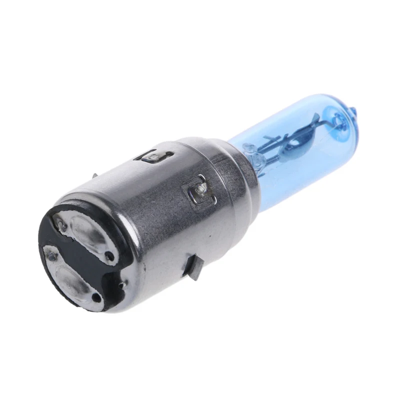 Мотоцикл DC 12V 35W BA20D головной светильник галогеновая лампа ксенон белый 1XCF - купить