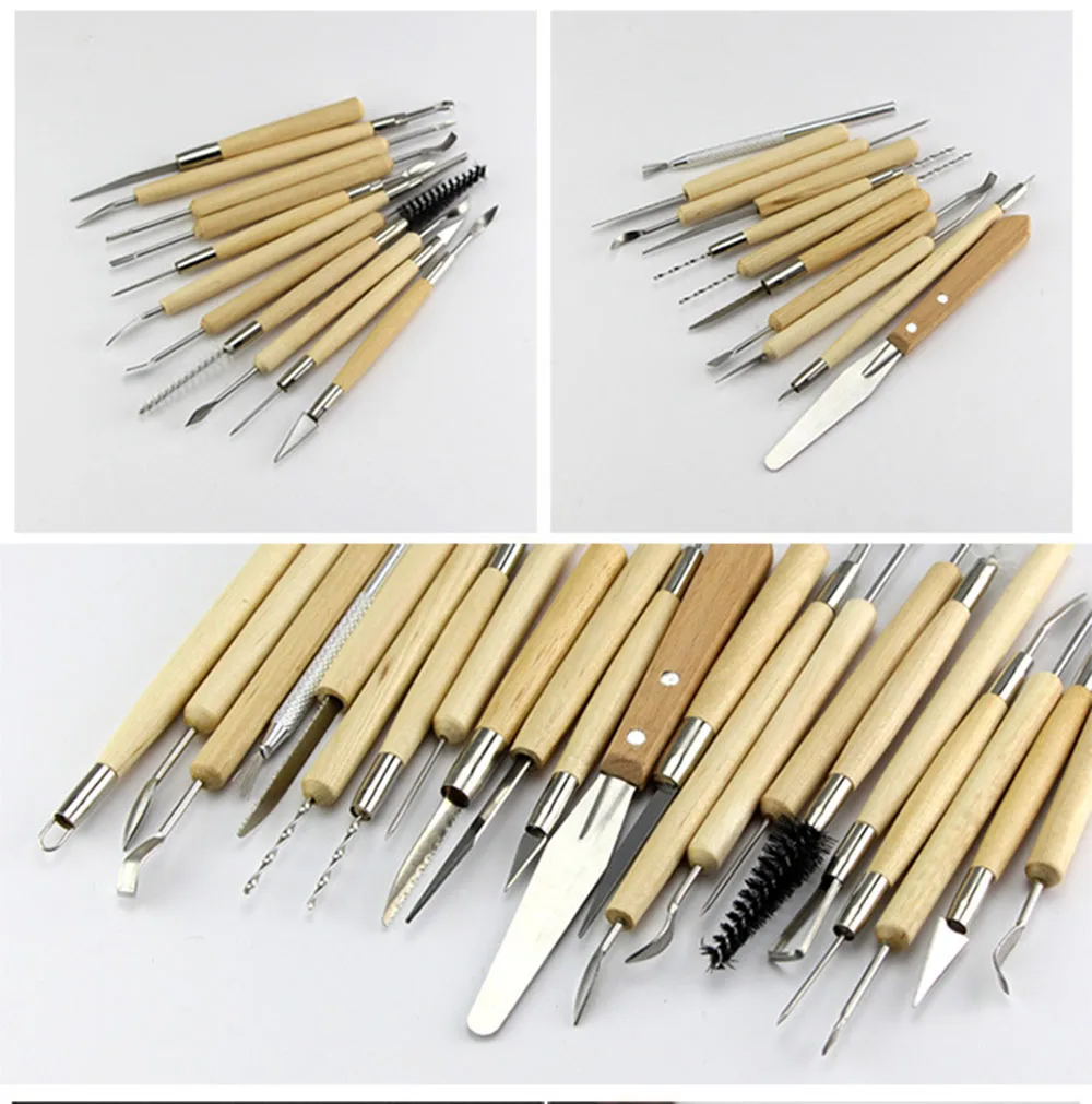 22 шт. набор аксессуаров для рукоделия|Инструменты изготовления керамики| |