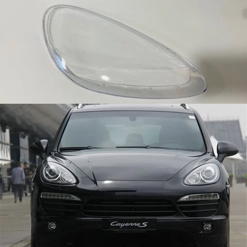 

for Porsche Cayenne 2010-2014 headlight lampshade Cayenne headlight transparent lampshade lamp shell lamp surface