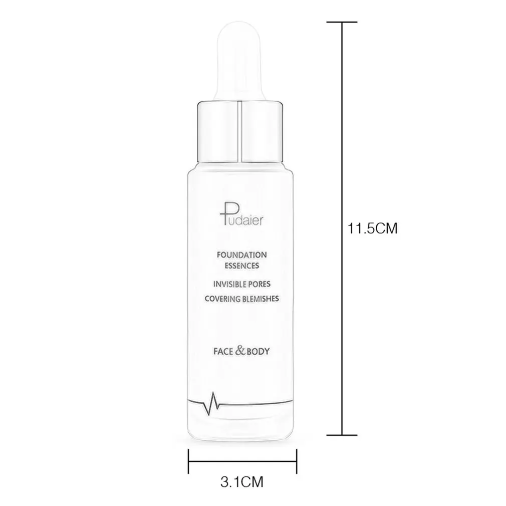 6 цветов в наличии жидкий тональный крем консилер цилиндрический стеклянный