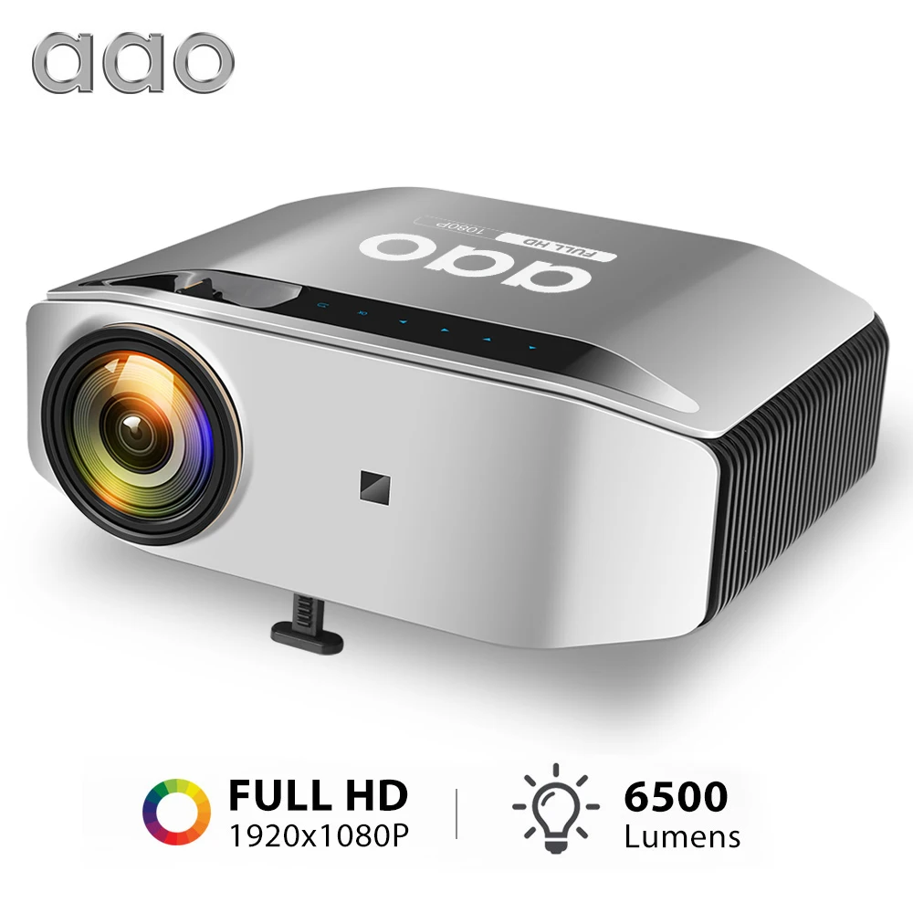 Проектор AAO YG620 Full HD светодиодный 1920x1080P YG621 беспроводной Wi-Fi Мультиэкран 3D