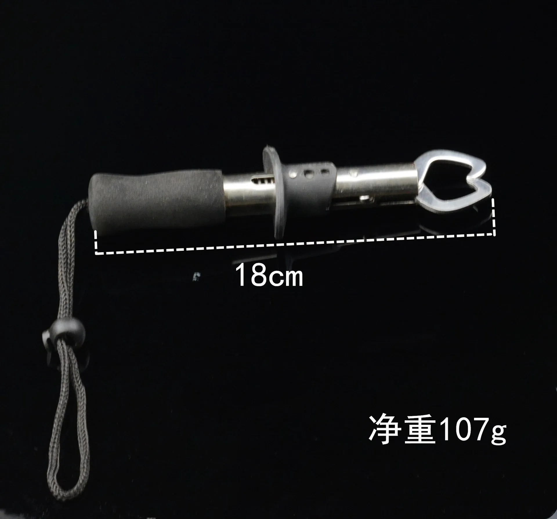 Портативный рыболовный захват из нержавеющей стали для губ ловли карпа ручка ЭВА