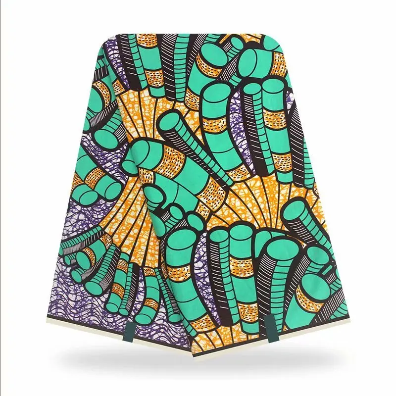 

african fabrix wax print ankara cotton wax high quality pagne hot wax 6yards african ankara sewing fabric