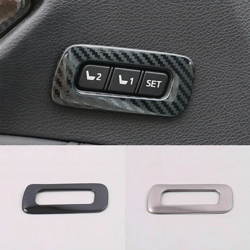 

Для Toyota Avalon XX50 2018 2019 2020 2021 Автомобильная память, помните о воспоминании, воспоминание, регулировка сиденья, кнопка, рамка, отделка
