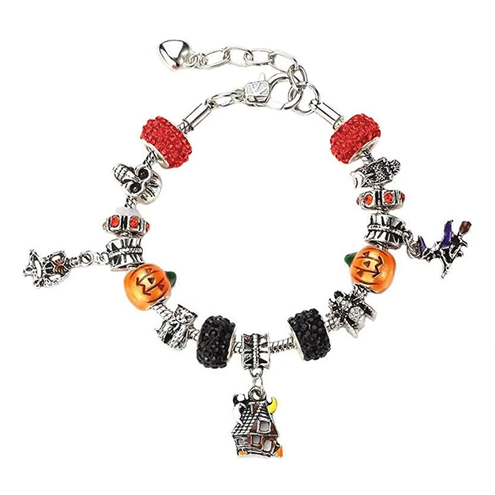 Жуткий Хэллоуин Шарм браслет Новинка для браслета с подвесными украшениями