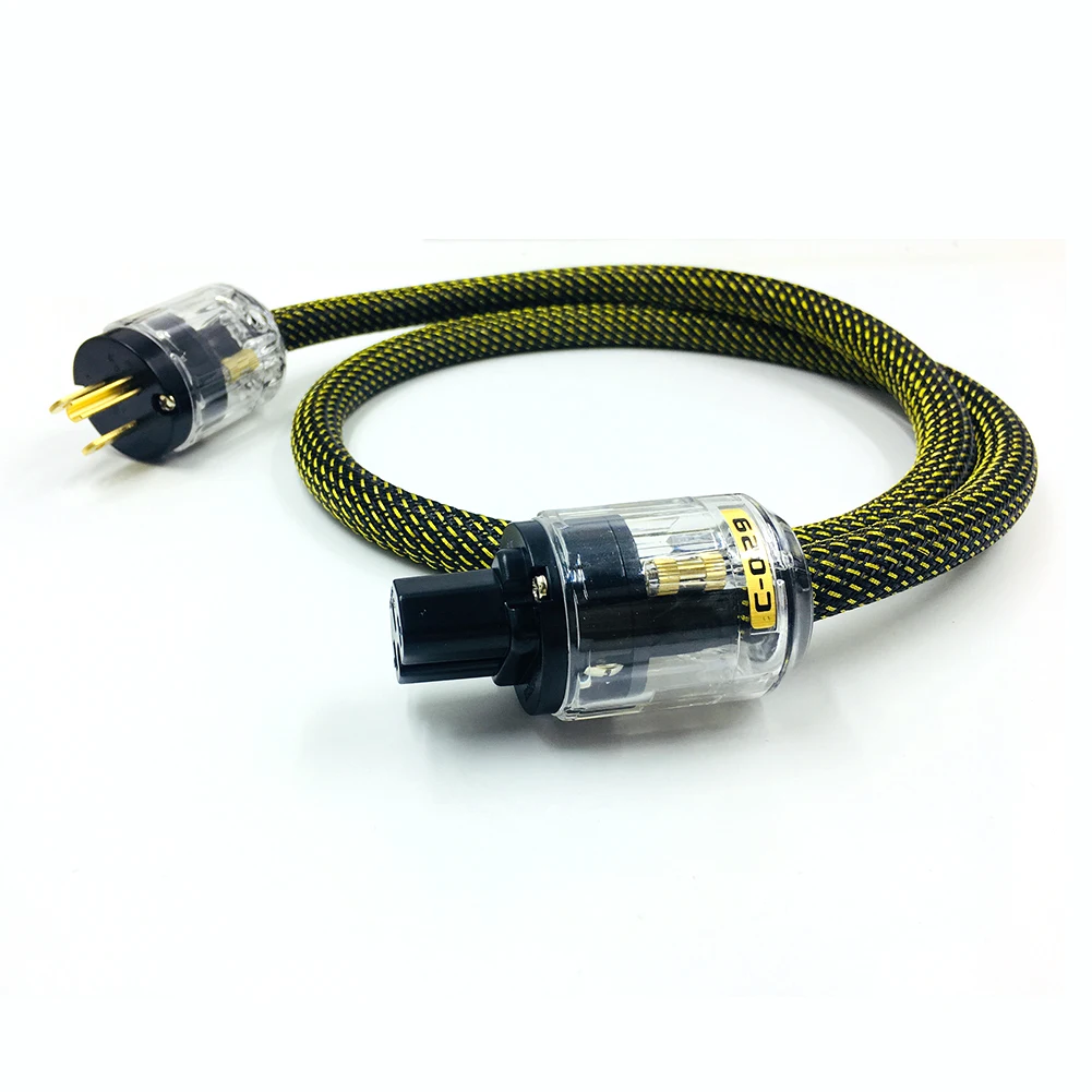 Colleimage Furutech США шнур питания hifi кабель с P 029/C 029 разъем питания|Кабели VGA| |
