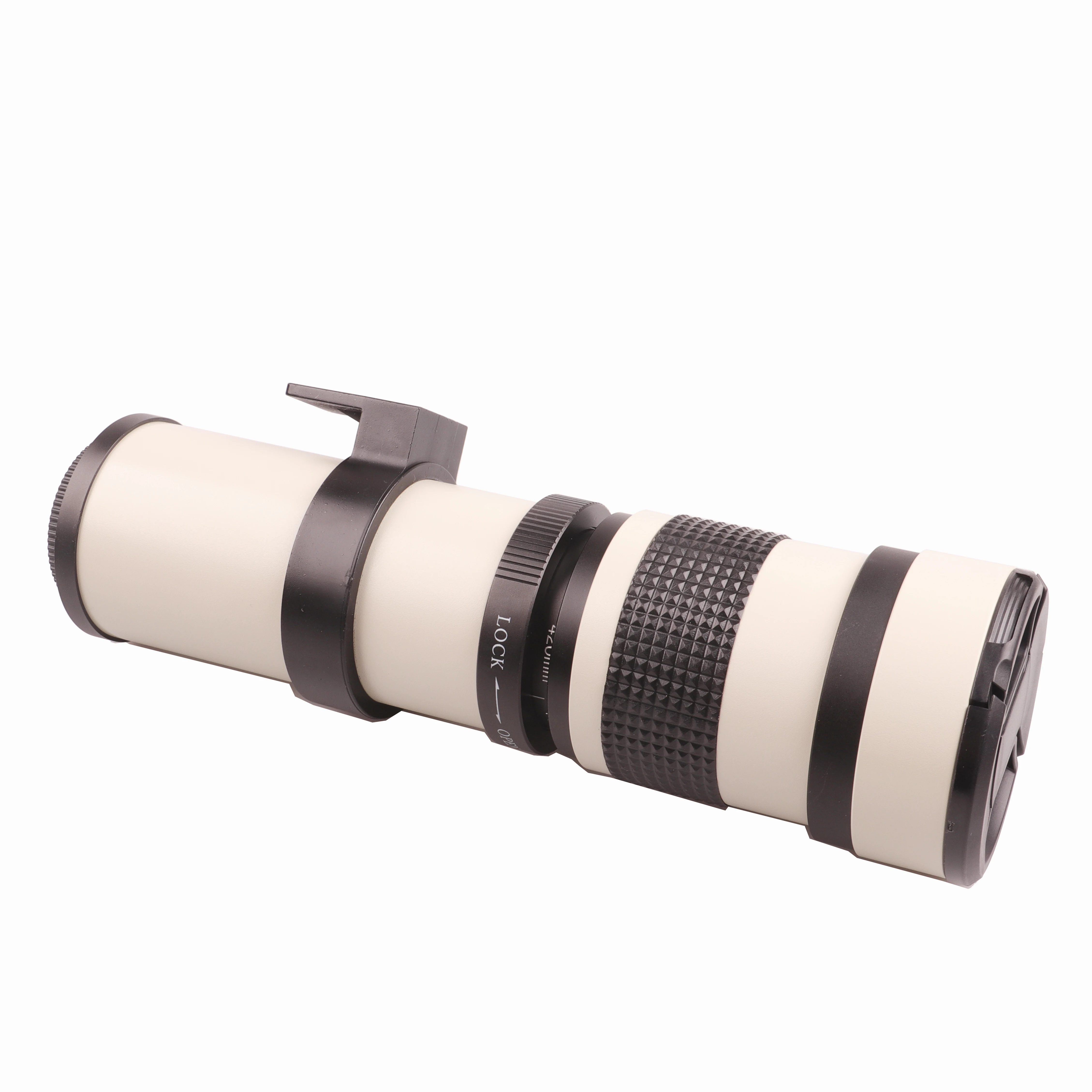 Ceny Lightdow Biały 420-800mm F/8.3-16 Super Teleobiektyw Ręczny Obiektyw Zoom Do Aparatów Canon Nikon Sony Pentax FUji Olympus DSLR