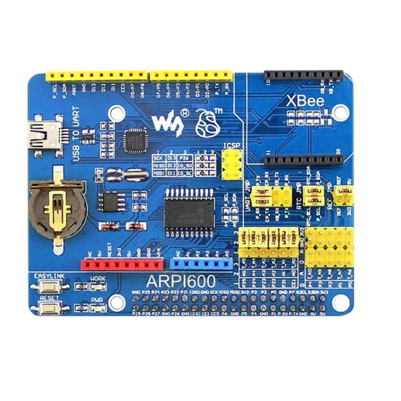 Waveshare для Raspberry Pi 4 Модель B набор датчиков включает в себя PI4 4GB ARPI600 плата адаптера