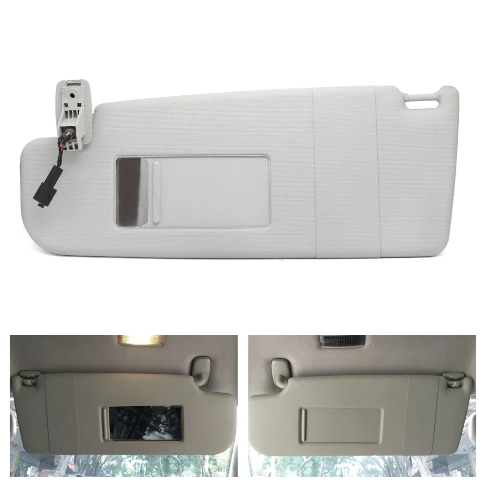 Передняя левая/правая Солнцезащитная панель автомобиля с зеркалом для макияжа VW