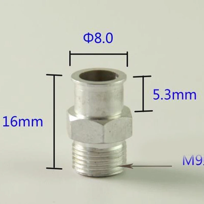 Морские универсальные части резиновые ниже + M9 резьба CNC база водонепроницаемая