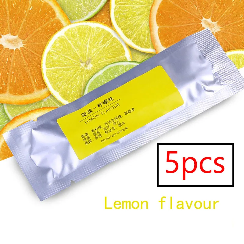 Lemon favour 5 шт. освежитель воздуха в автомобиль клип запах твердый парфюм диффузный держатель ароматизатора Ароматизатор для автомобиля - Название цвета: Lemon favour