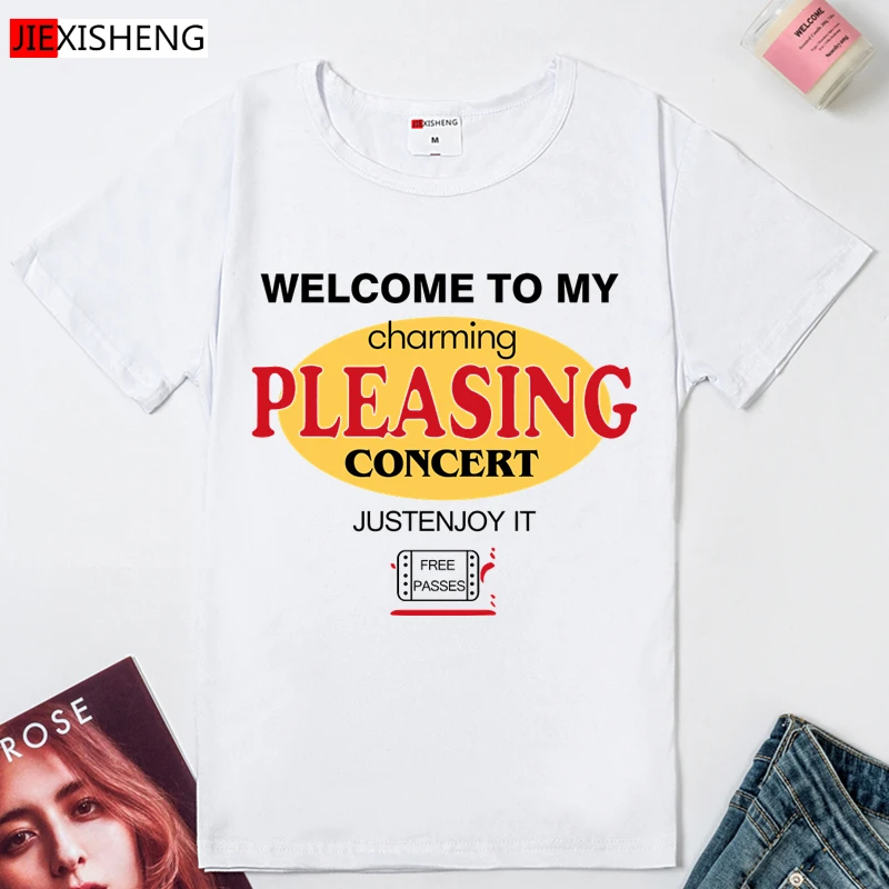 Женская футболка летняя с принтом в виде букв|Футболки| |