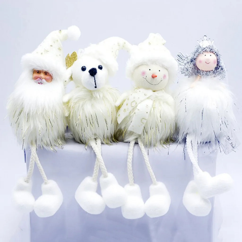 23x6 см рождественское подвесное украшение Изысканная Милая ткань плюшевая кукла