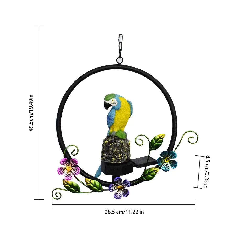 Светодиодный подвесной светильник на солнечной батарее водонепроницаемый