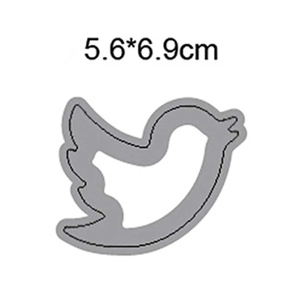 

Little bird Halloween 2021 new metal cutting mold layer background craft template diy scrapbook paper/photo card embossing mold