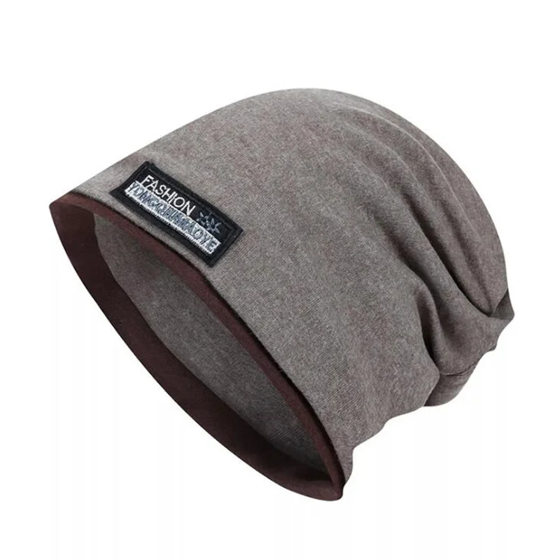 Унисекс женская и мужская вязаная Лыжная шапка крючком трикотажная с напуском