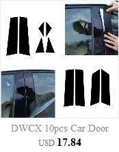DWCX передний правый и левый прозрачные Противотуманные фары объектив с монтажным комплектом для Mazda 6 2003 2004 2005