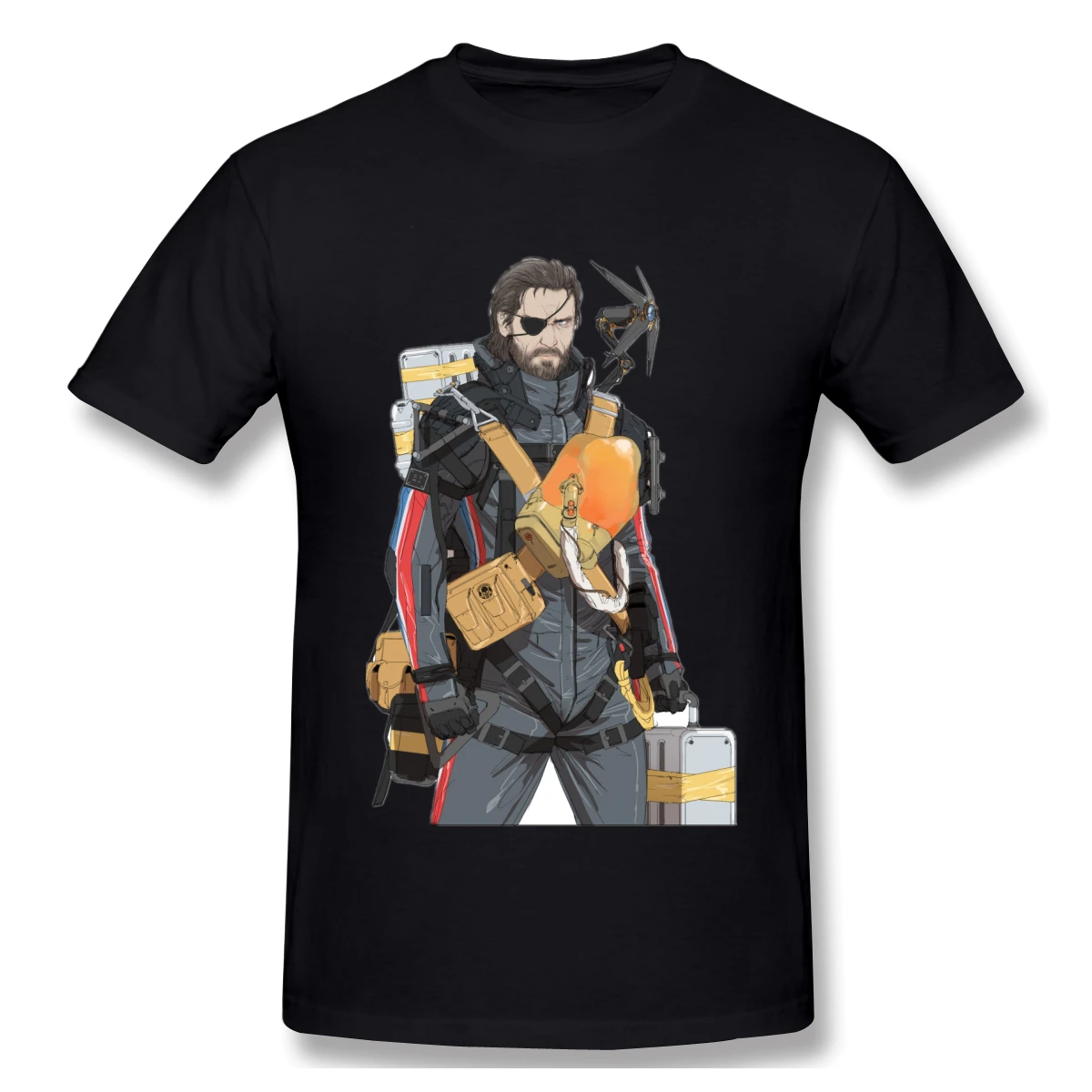 Забавная футболка 2020 милые футболки ArtStation - Big Boss X For Death мужские хлопковые топы