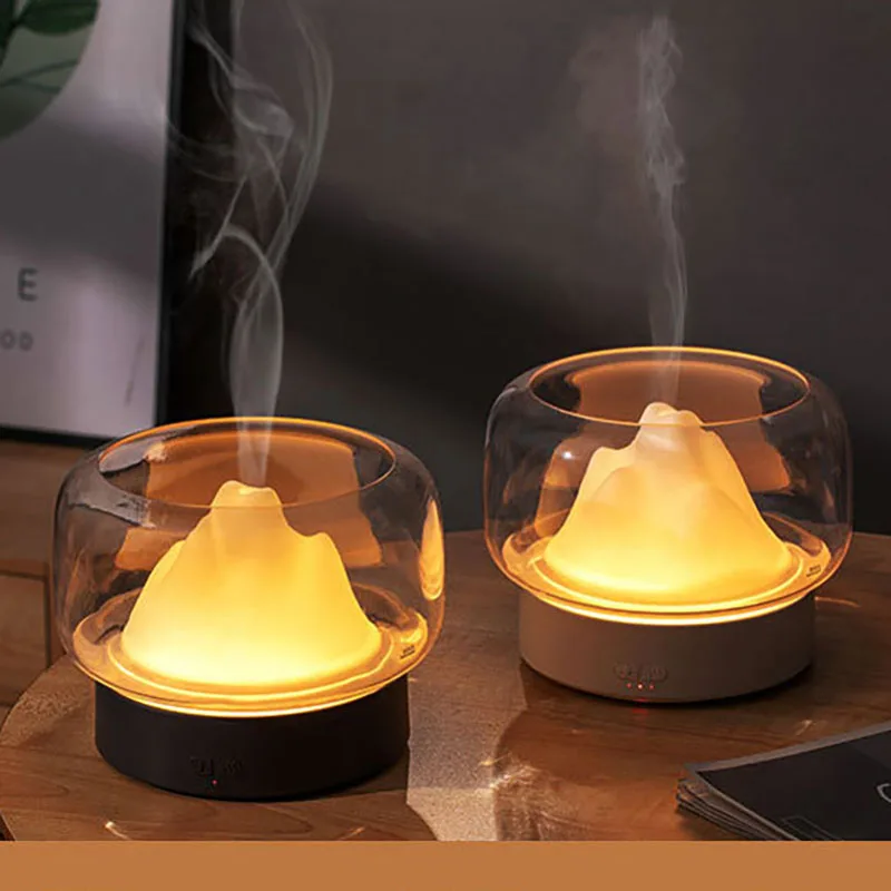 

Ультразвуковой увлажнитель воздуха, домашний противотуманный прибор, Маунтин эфирное масло, ароматерапия, дифузор с теплой и цветной свето...