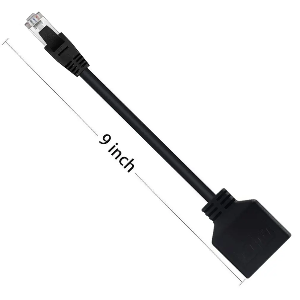 Сетевой кабельный сплиттер RJ45 для 7 типов 1 точка 2 Адаптер удлинитель CAT6/CAT5