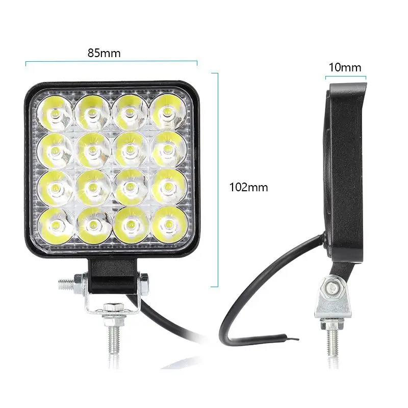 2 предмета в комплекте 48 Вт до минус 30 градусов Светодиодный луч светильник с