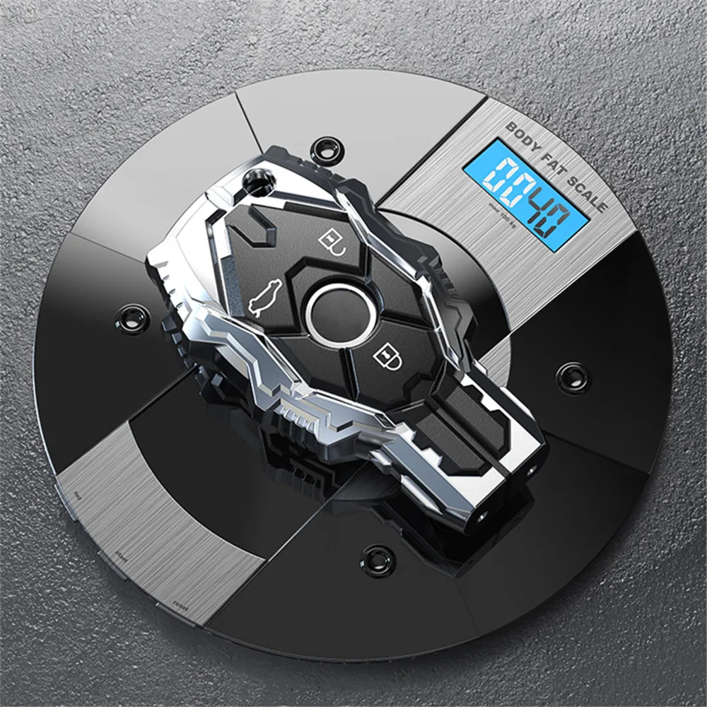 Новинка цинковый сплав 3 кнопки Автомобильный Дистанционный чехол для ключей Fob