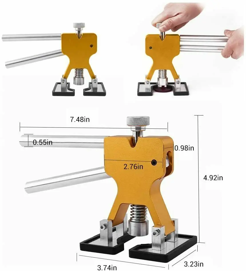 Безболезненный Набор для ремонта вмятин автомобиля набор устранения