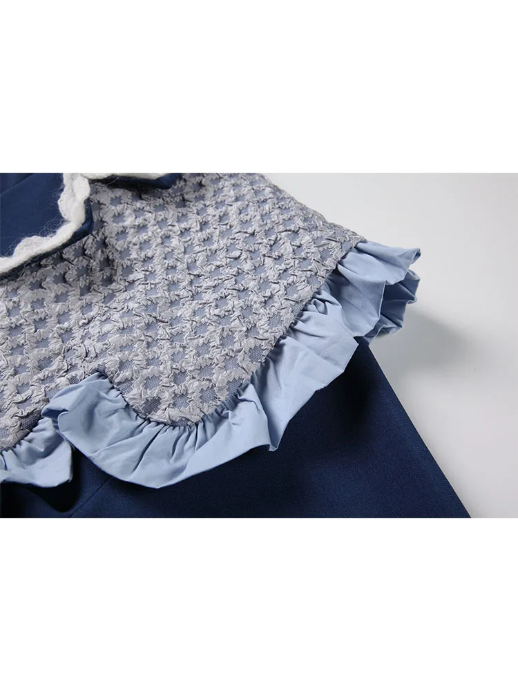 Женский двубортный Тренч во французском стиле свободная винтажная ветровка с