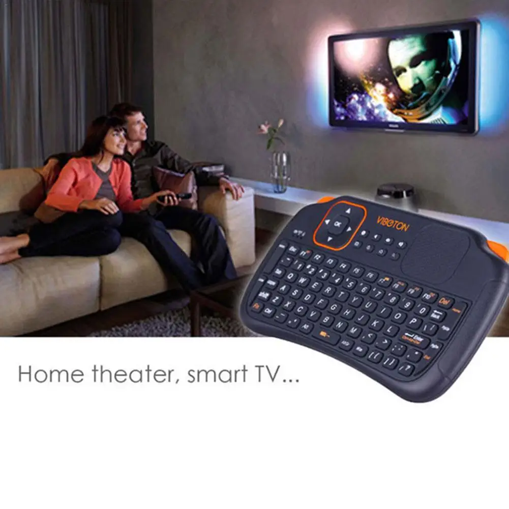 2,4 ГГц Беспроводная клавиатура Мини игровые клавиатуры для ПК/Pad/Andriod/Google tv Box механическая клавиатура для xbox 360 аксессуары
