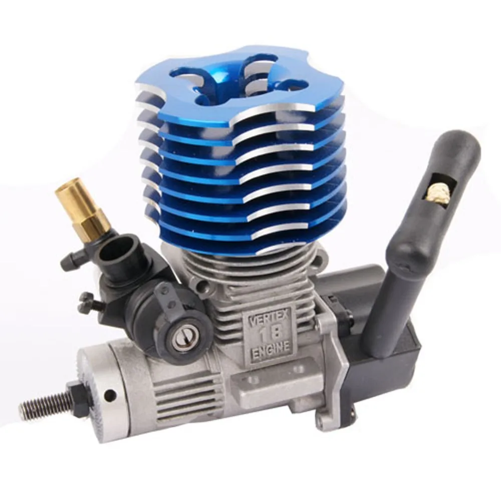 

HSP 02060 BL VX 18 Engine 2.74cc Pull Starter for RC 1/10 Nitro Car Buggy EG630, Blue or Purple