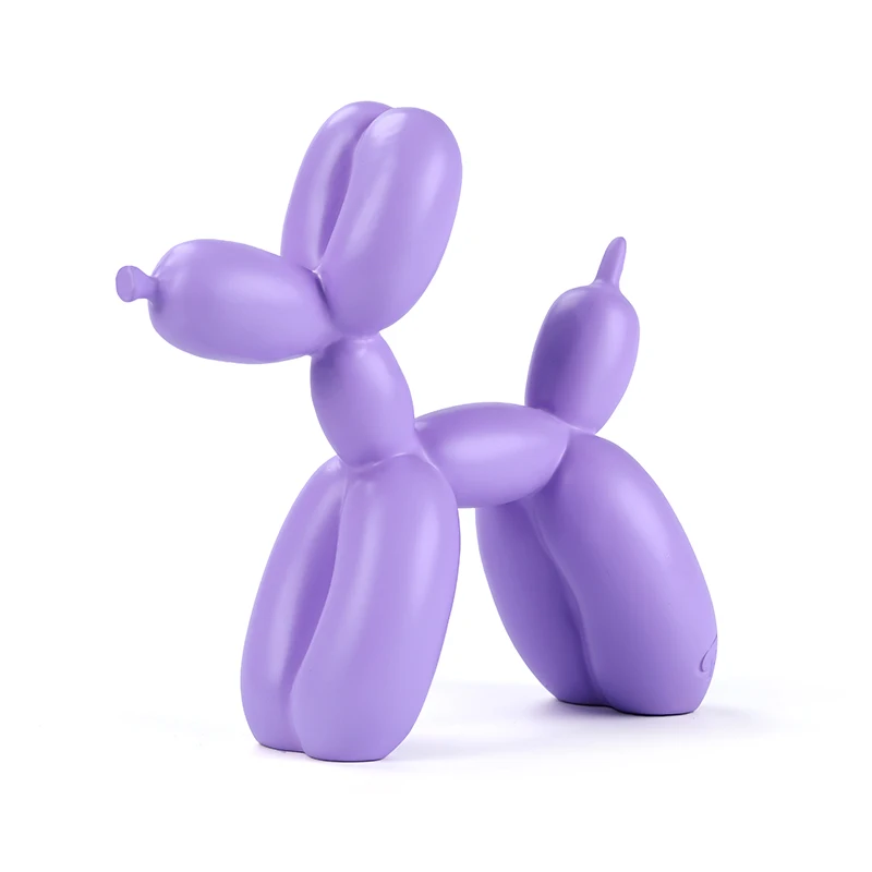 purple Jeff koons воздушные шары собаки скульптуры офис украшения дома аксессуары современное искусство Смола украшения Ремесло - Цвет: purple