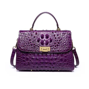 Real Cowhide Leather Handbags Crocodile Pattern Fashion Genuine Leather
Women Bag Luxury Handbags Women Bags Designer Women Bagg 93.49 USD