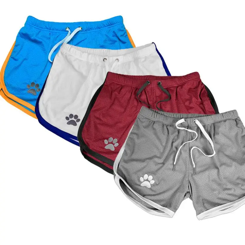 

Mens Gym Fitness Shorts Bodybuilding Run sport Jogging Workout Male 2019 Summer Cool Breathable Mesh men Short Sweatpants