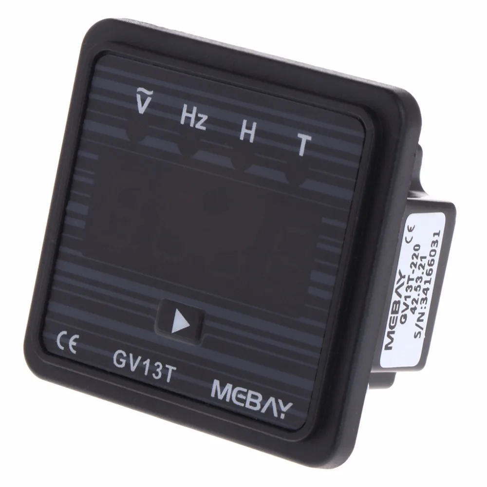 Цифровой вольтметр V13T переменного тока 220 В дизельный генератор частота часы