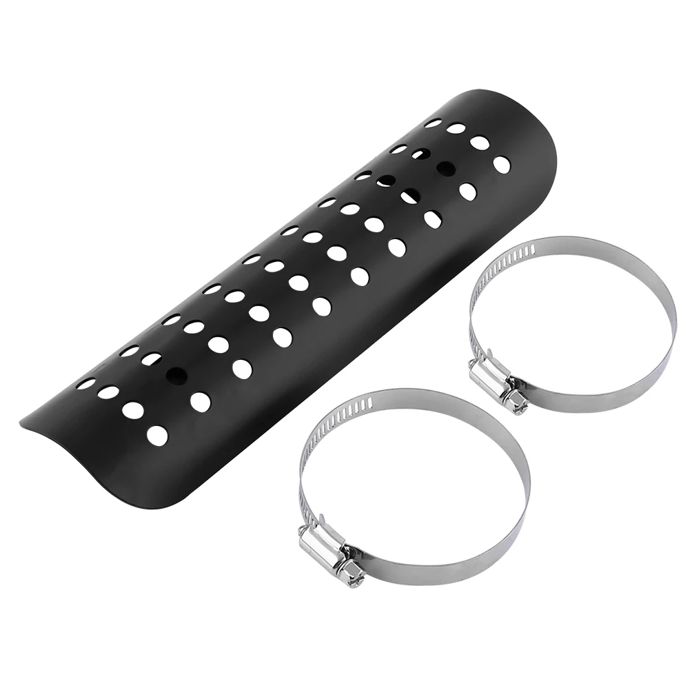 

Universal Motorcycle Hole Heat-shield Straight Exhaust Pipe Cover