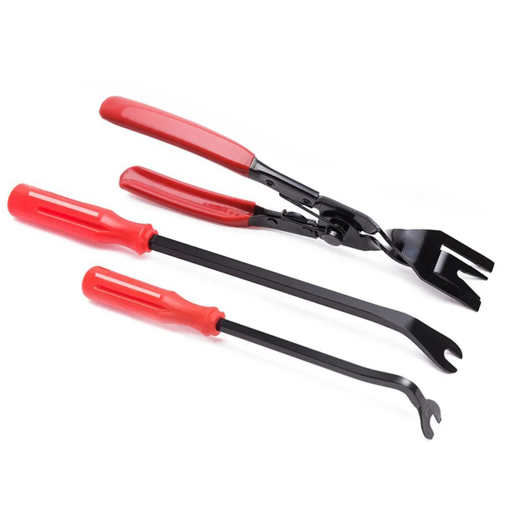 

3PCS/Set Car Door Panel Clips Pliers Repair Tool Kit Disassembly Tool Set