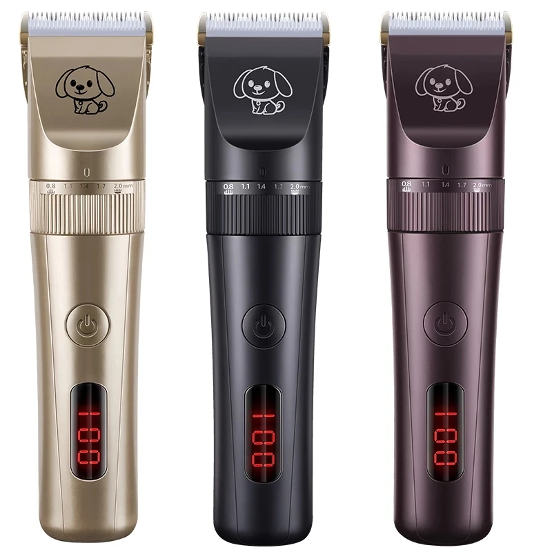 

Dog Clippers Low-Noise Grooming Shaver Cut Machine Set Pet Clipper Pet Hair Trimmer Hair Clipper Electric Shaver Rechargeable