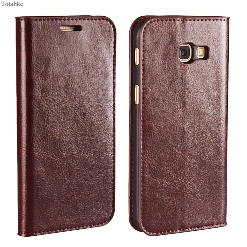 

Deluxe retro flip cover protective holster synthetic leather phone case wallet phone case for Samsung Galaxy A3 2017 A320F/Y